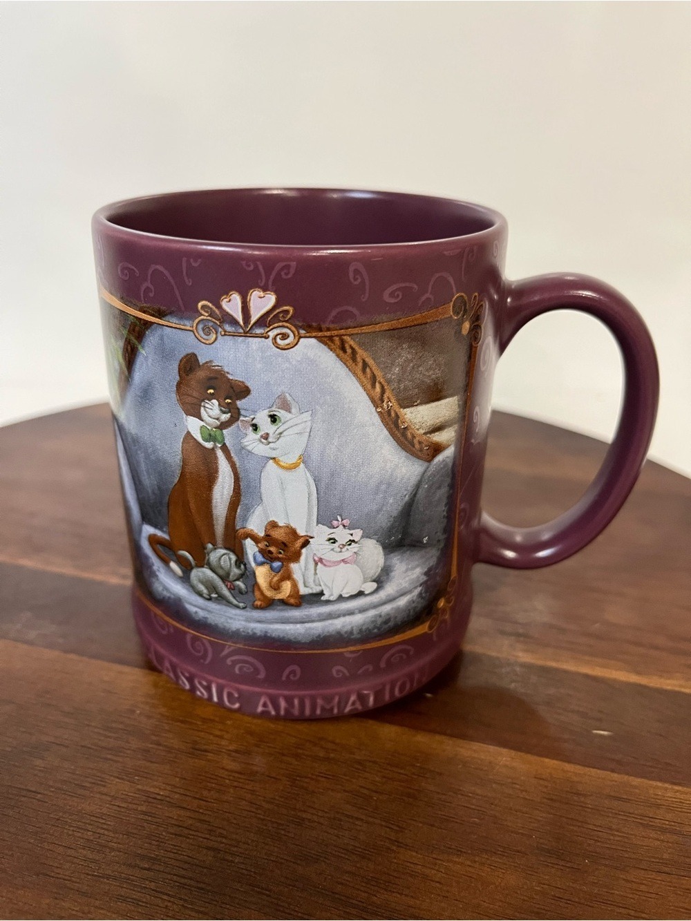 Vintage Rare Disney Store Aristocats Marie Classic Animation Collection Mug
